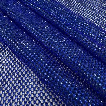 Сетка со стразами Swarovski 050-20872 сапфир