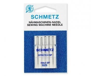 Иглы SCHMETZ для швейных машин № 65/9 суперстрейч 5 шт 1604100139-65