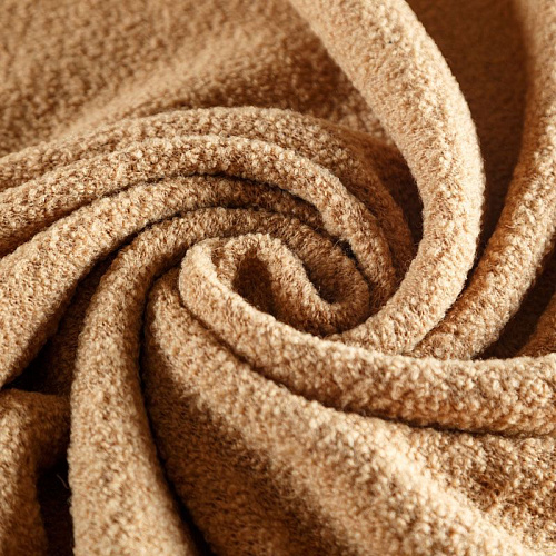 Букле 006-06207 бежевый однотонный