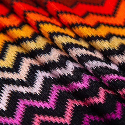 Трикотаж Missoni 056-20143 черный мультиколор