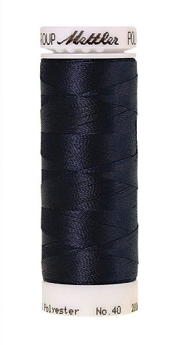 Нить для вышивания METTLER POLY SHEEN 200 м 3406-3554 очень темно-синий