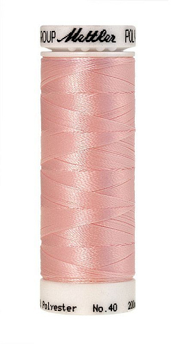 Нить для вышивания METTLER POLY SHEEN 200 м 3406-2171 розоватый оттенок