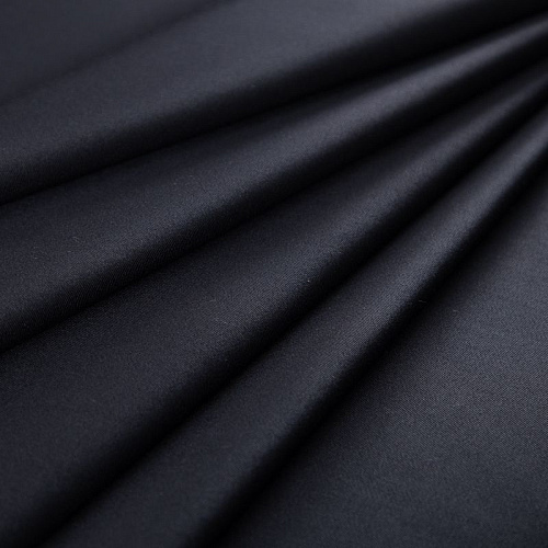 Шерсть костюмная дублированная YSL 025-20301 черный