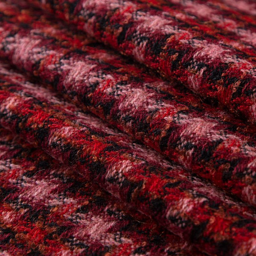 Твид Etro 052-19207 винно-красный