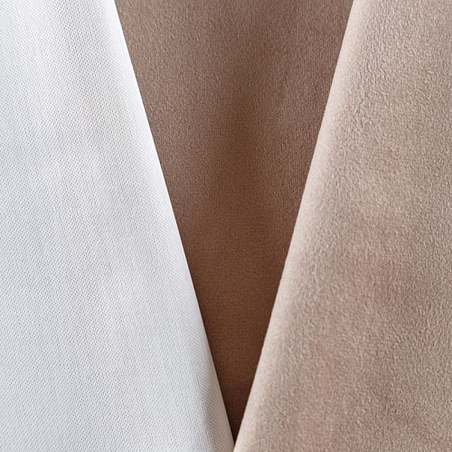 Ткань мебельная микровелюр 09-02-08945 латте однотонный