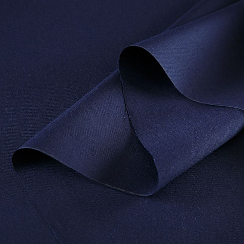 Ткань костюмная Ralph Lauren 025-19088 синий однотонный